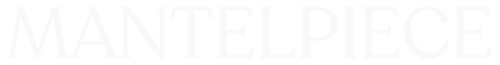 Mantelpiece white logo